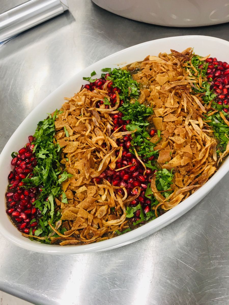 فتة ورق عنب